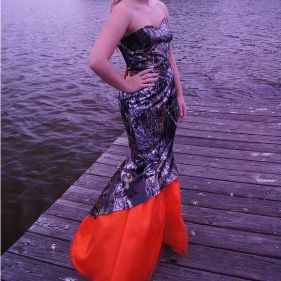 Hunter Camouflage prom dress